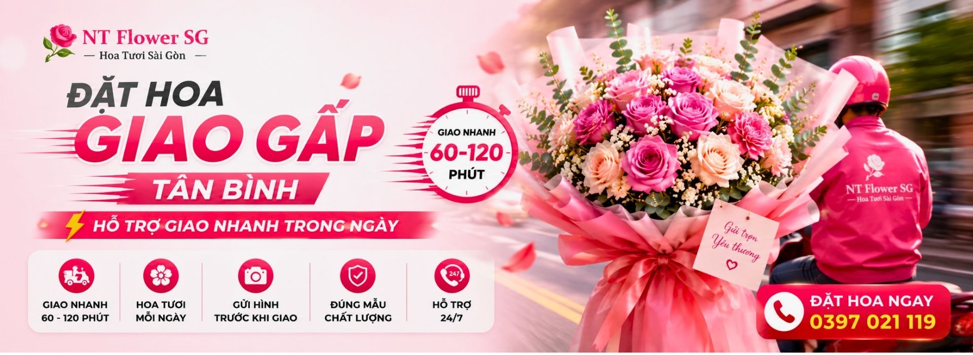 Hoa Giao Gấp Tân Bình