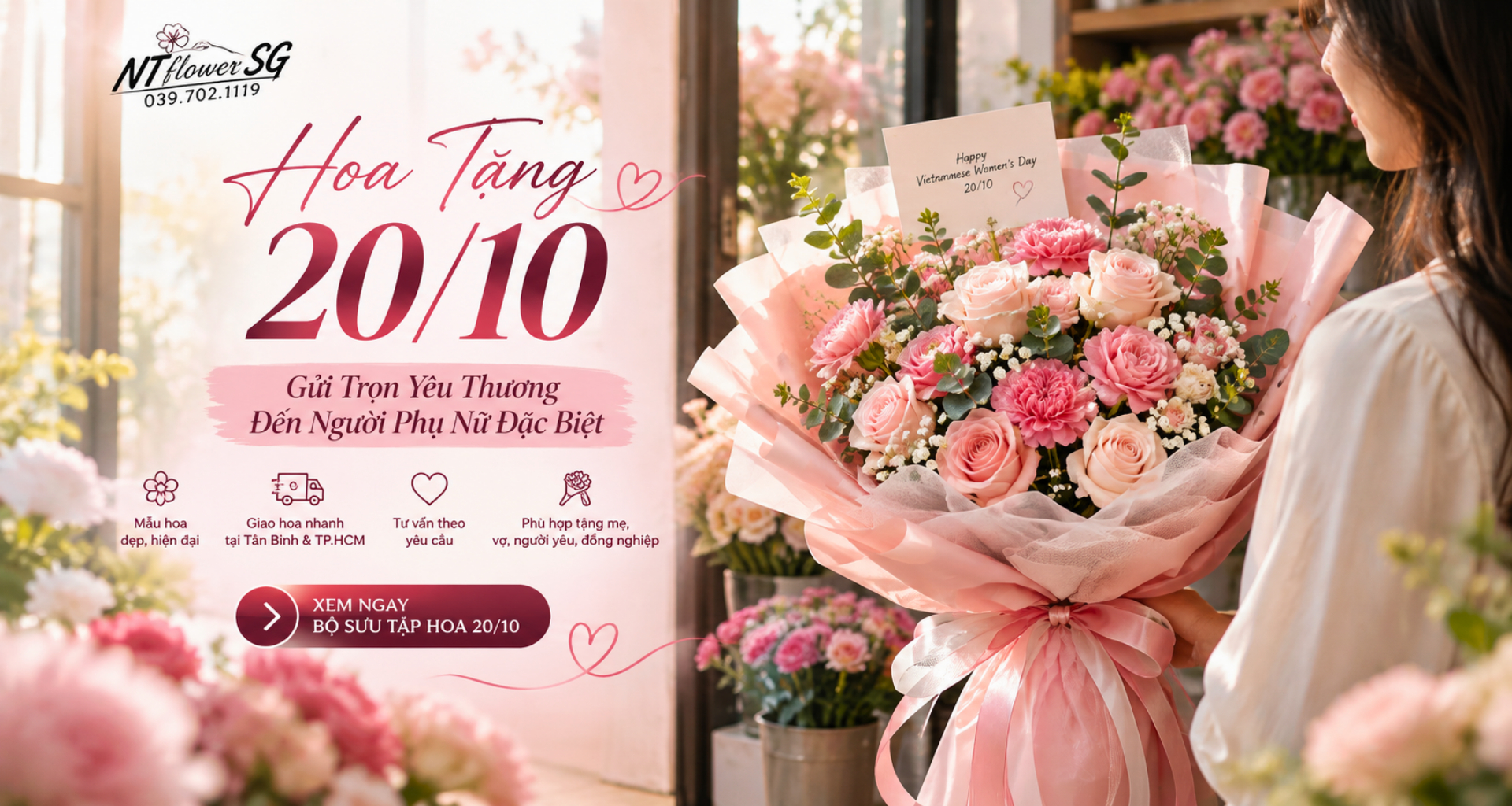 Hoa Tặng 20/10