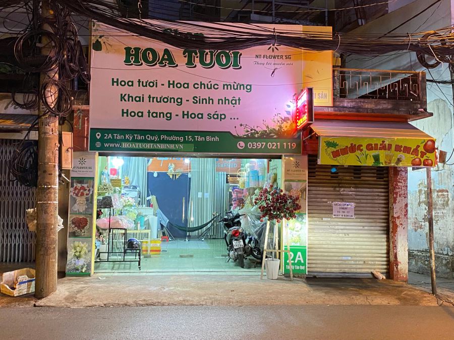 Giới thiệu shop hoa NT Flower SG tại T&acirc;n B&igrave;nh