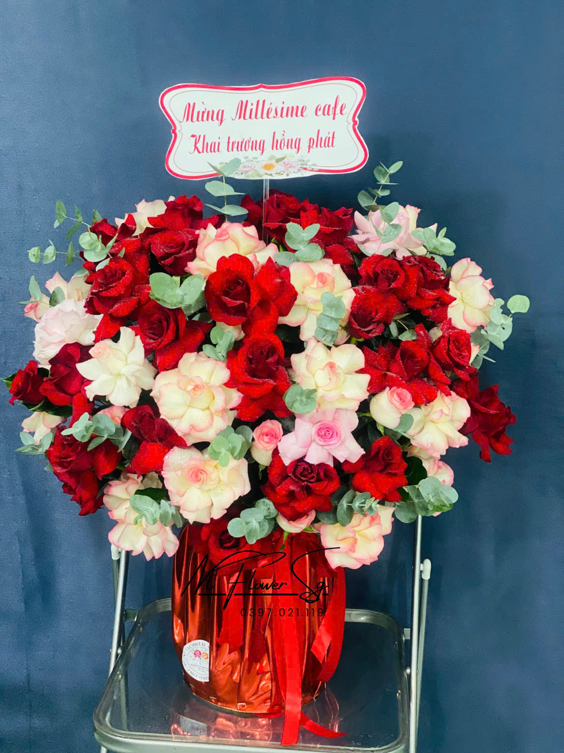 Giỏ Hoa Chúc Mừng GH43