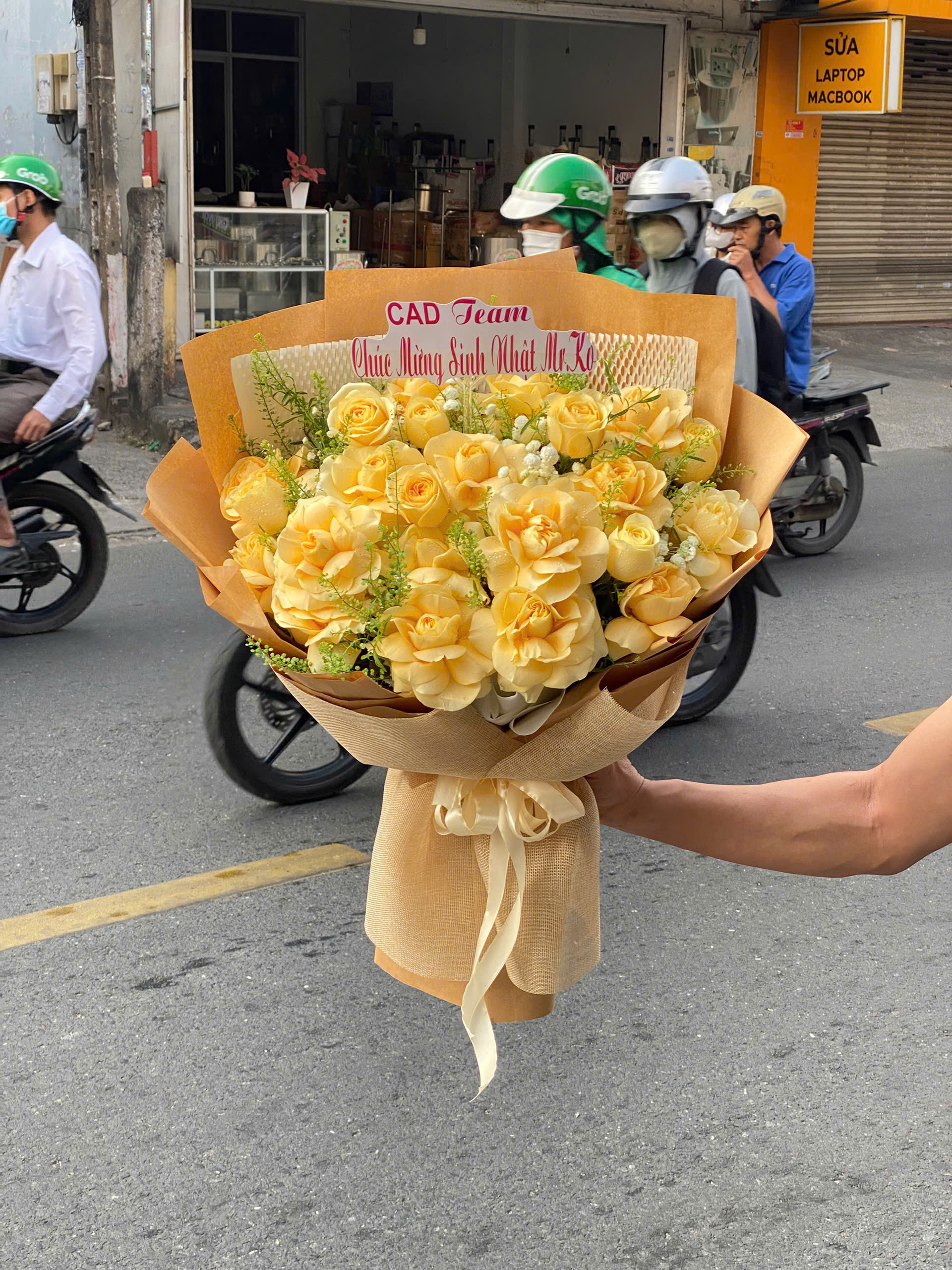 Hoa Bó Vàng Nam Tính HB88