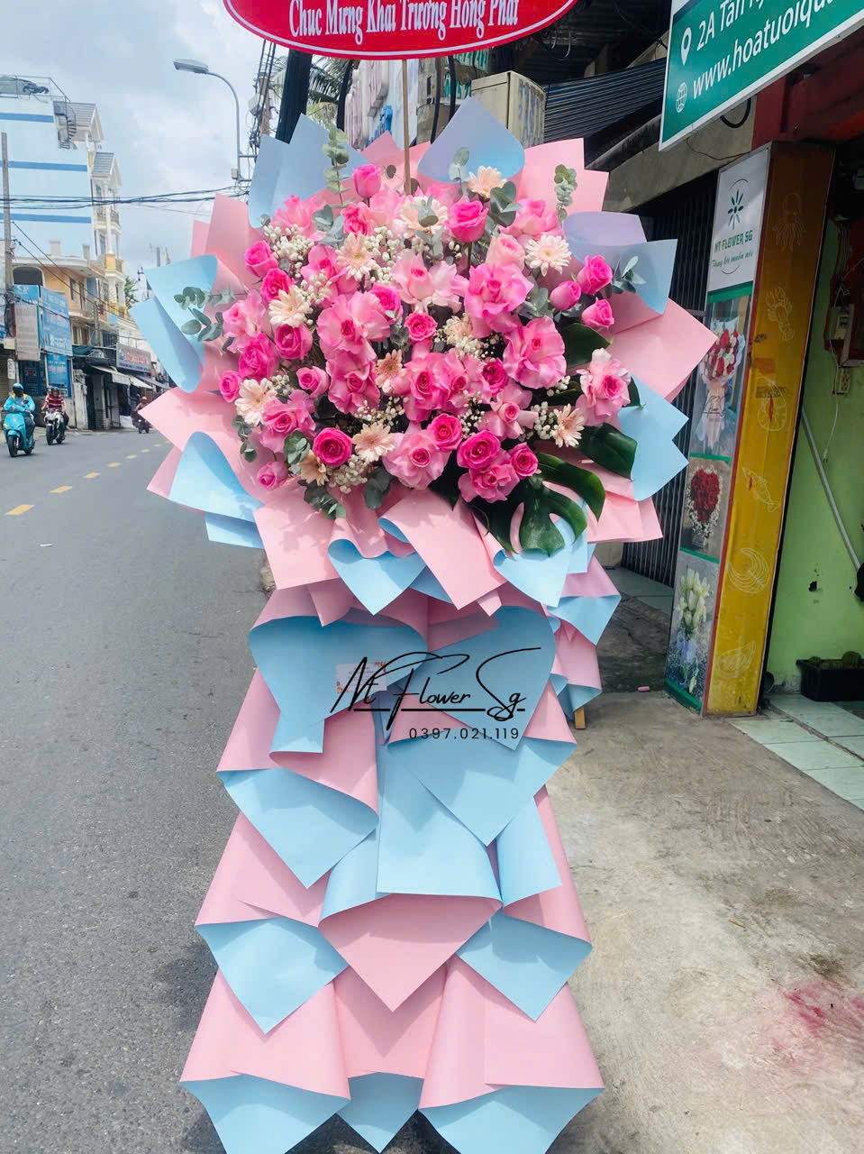 Kệ Hoa Khai Trương Hồng lạc Thần KT44