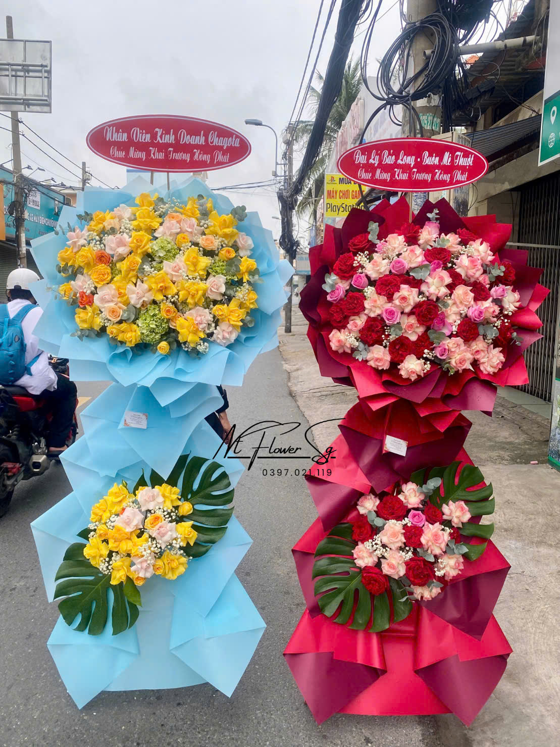 Kệ Hoa Khai Trương KT37