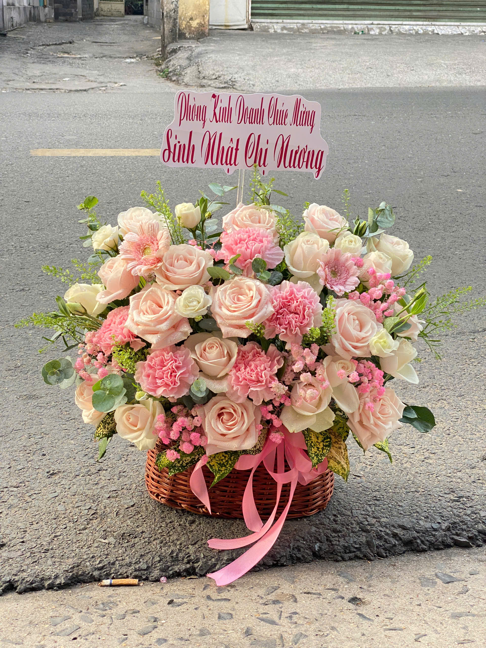 Giỏ Hoa Tươi GH74