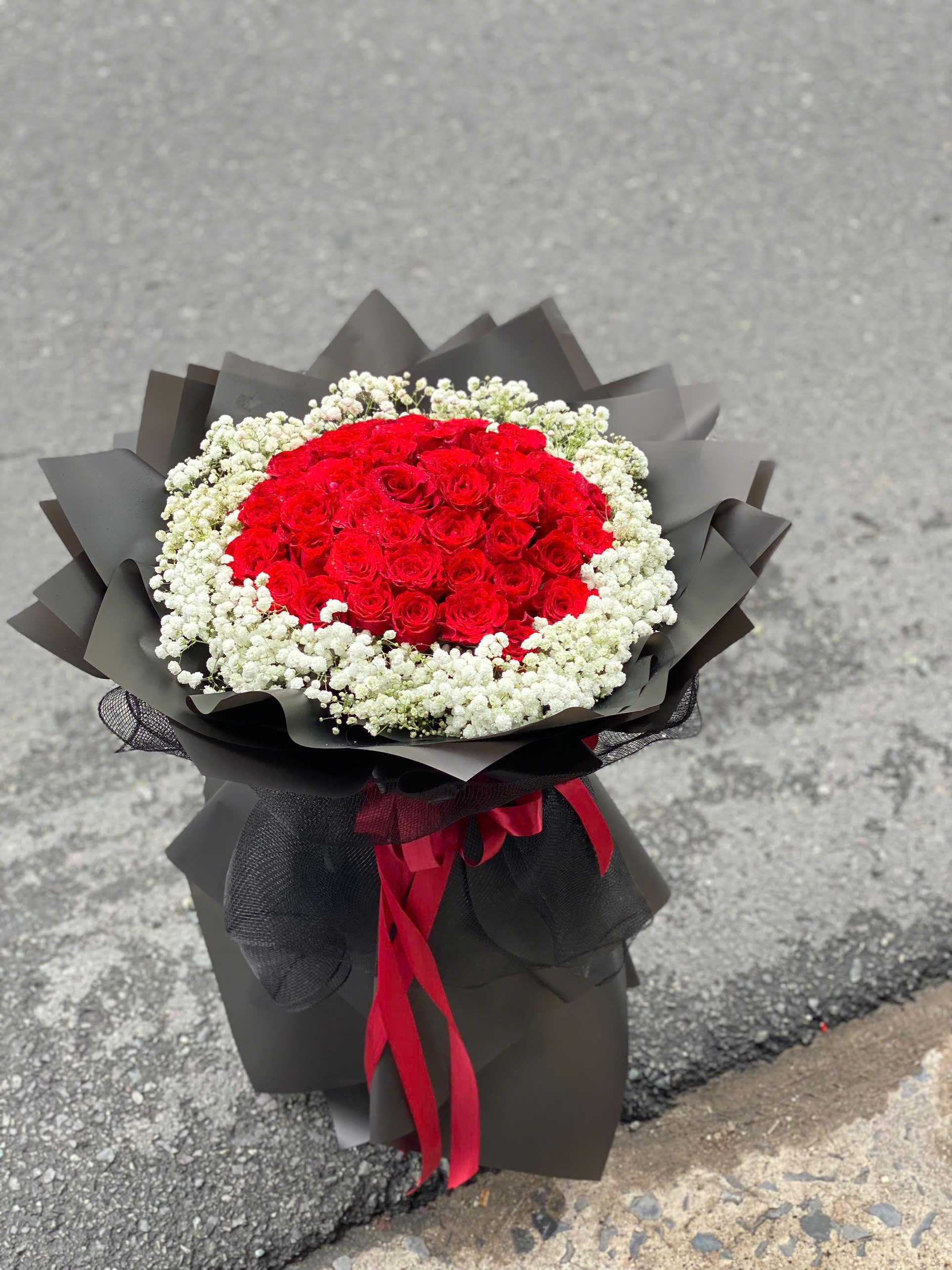 Hoa Bó Đỏ Pháp HB115