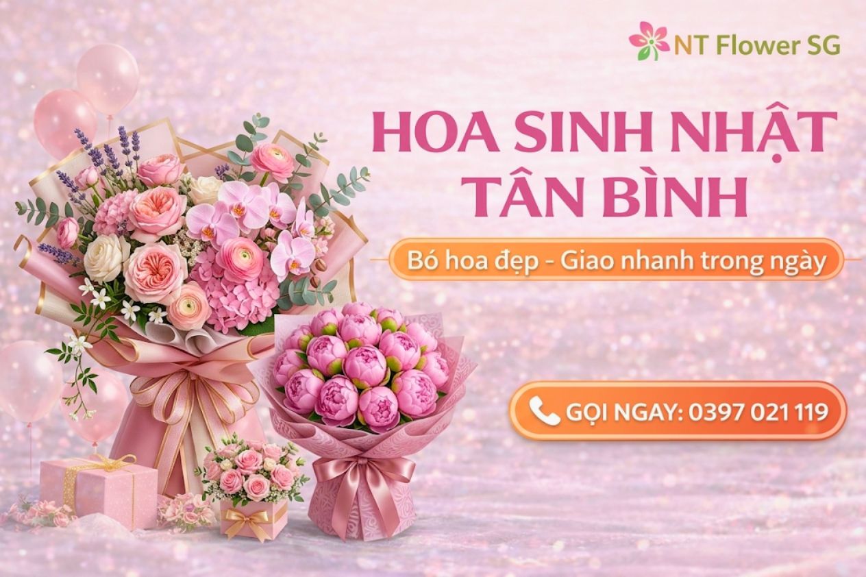 Hoa sinh nhật T&acirc;n B&igrave;nh