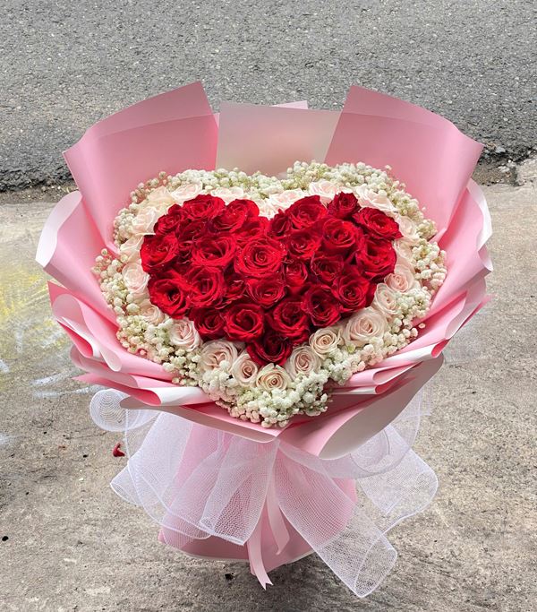 Bó Hoa Hồng Đỏ Lãng Mạn - BH103