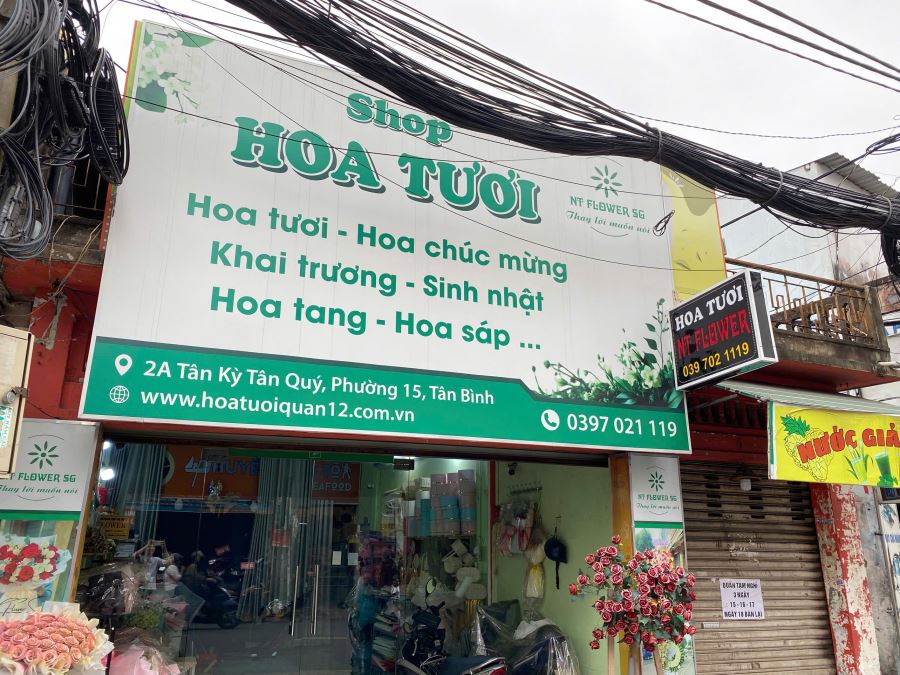 Shop hoa tươi T&acirc;n B&igrave;nh