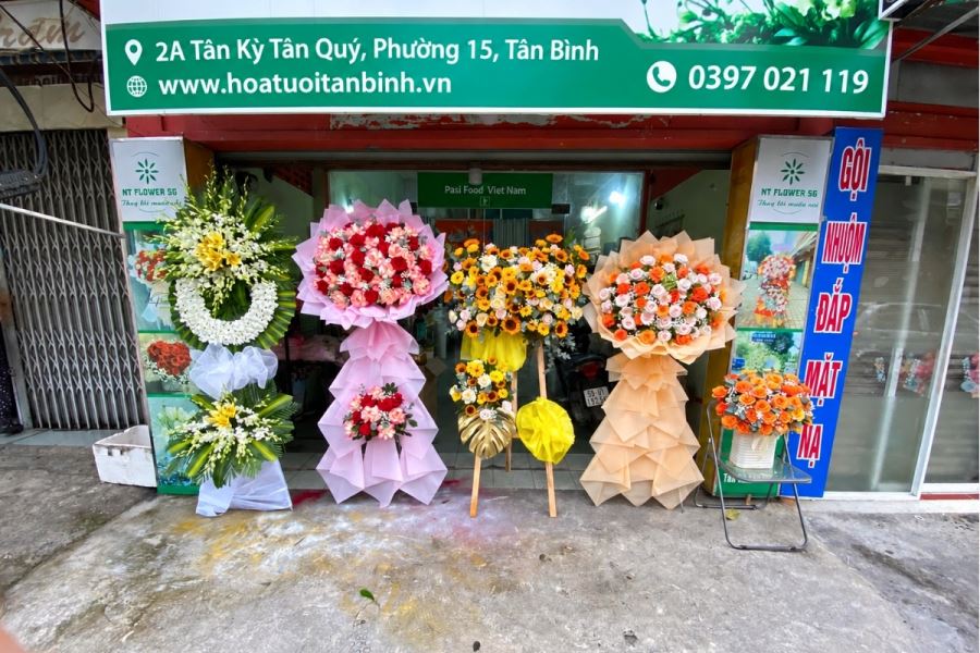 Hoa giao nhanh tại t&acirc;n b&igrave;nh