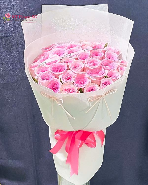 Bó Hoa Hồng Lạc Thần 25 Bông