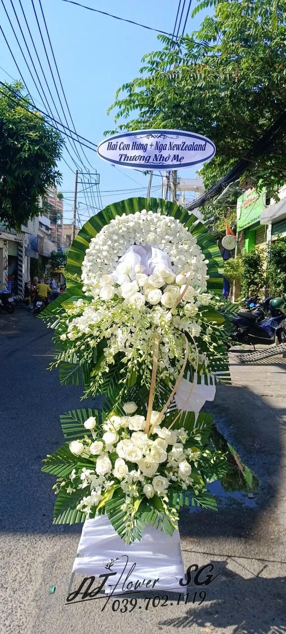 Hoa Tang Lan Trắng HT01