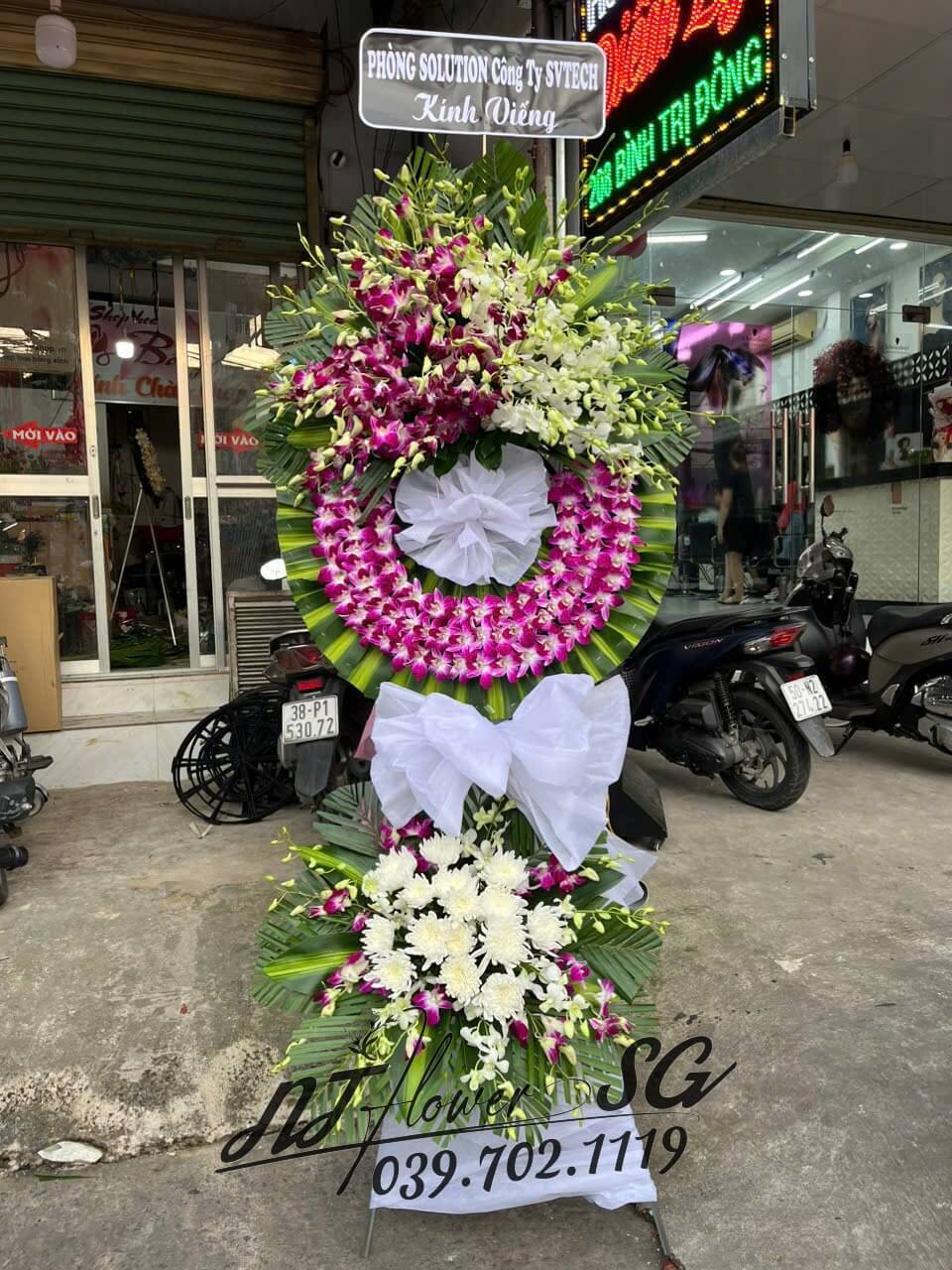 Hoa Tang Trắng Tím HT05