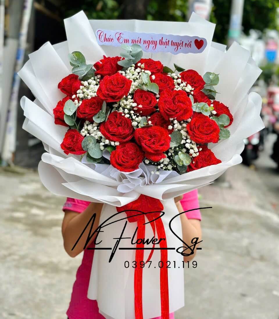 Hoa Bó Ô Đỏ 2 HB14