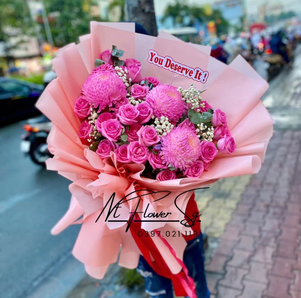 HoaBó Sen Đại Cúc Mẫu Đơn HB18