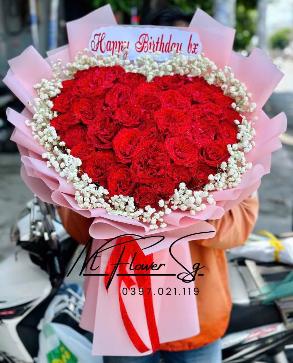 Hoa Bó Trái Tmi Ô Đỏ HB29