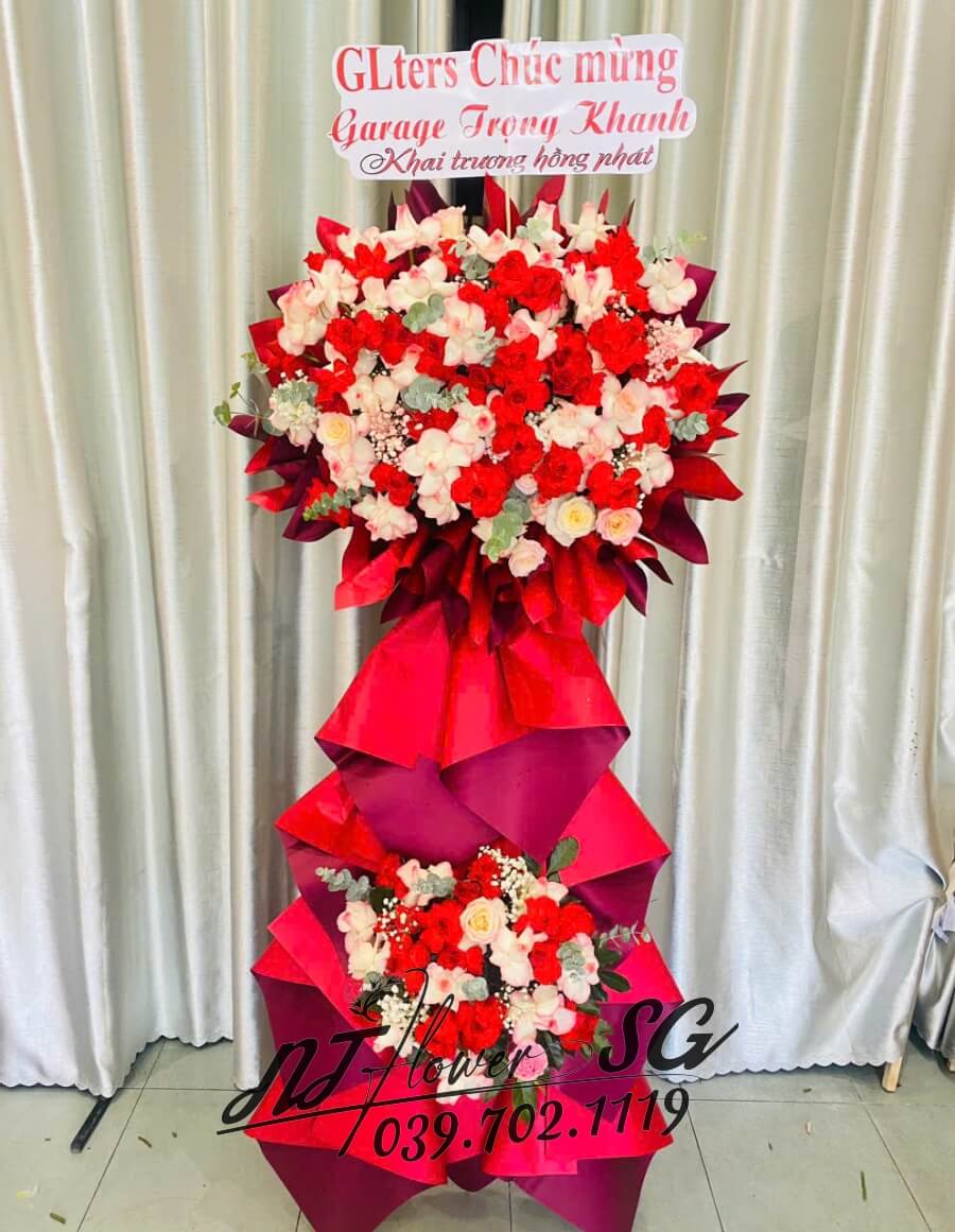 Kệ Hoa Khai Trương 5 KT86