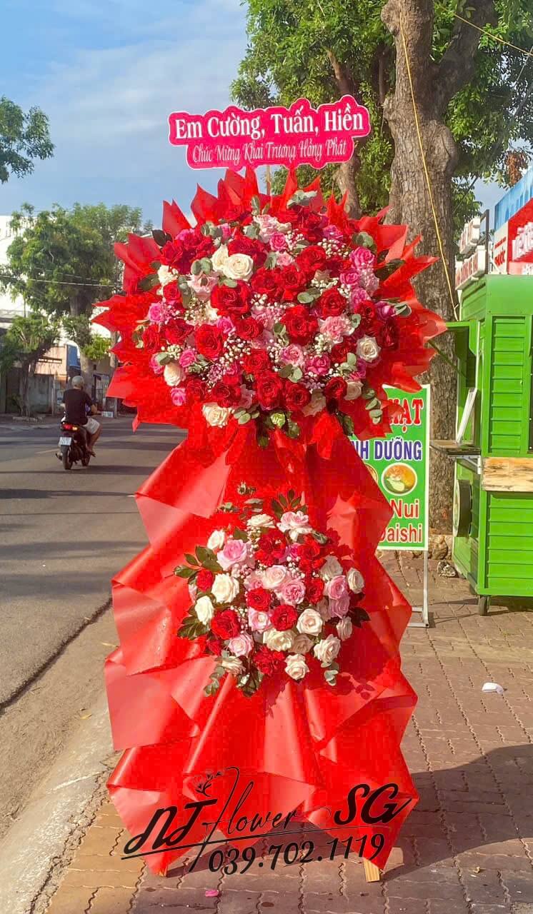 Hoa mừng khai trương 014