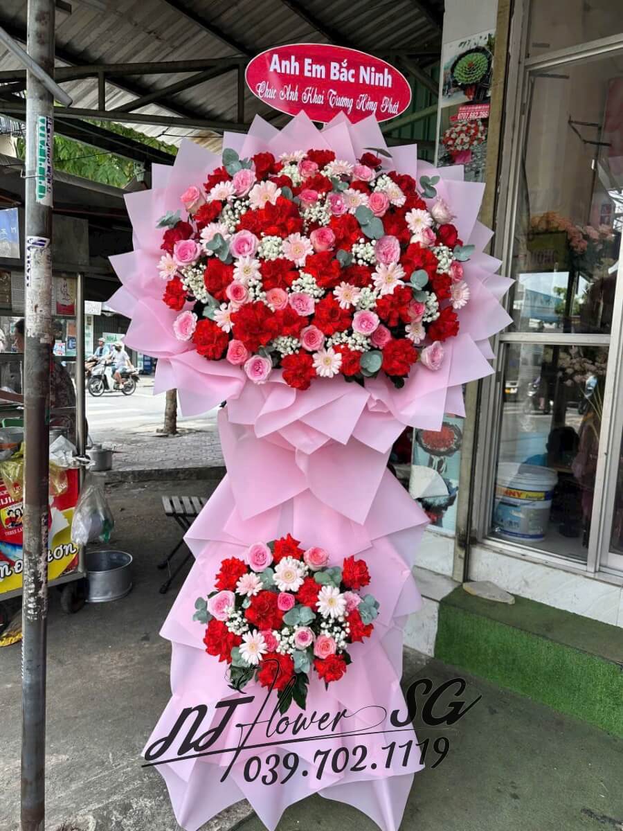 Hoa mừng khai trương 018