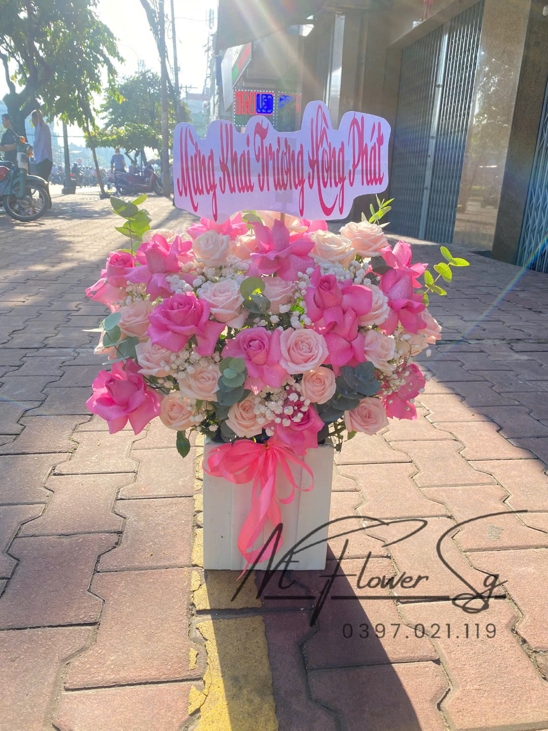 Giỏ Hoa Tươi Thắm GH47