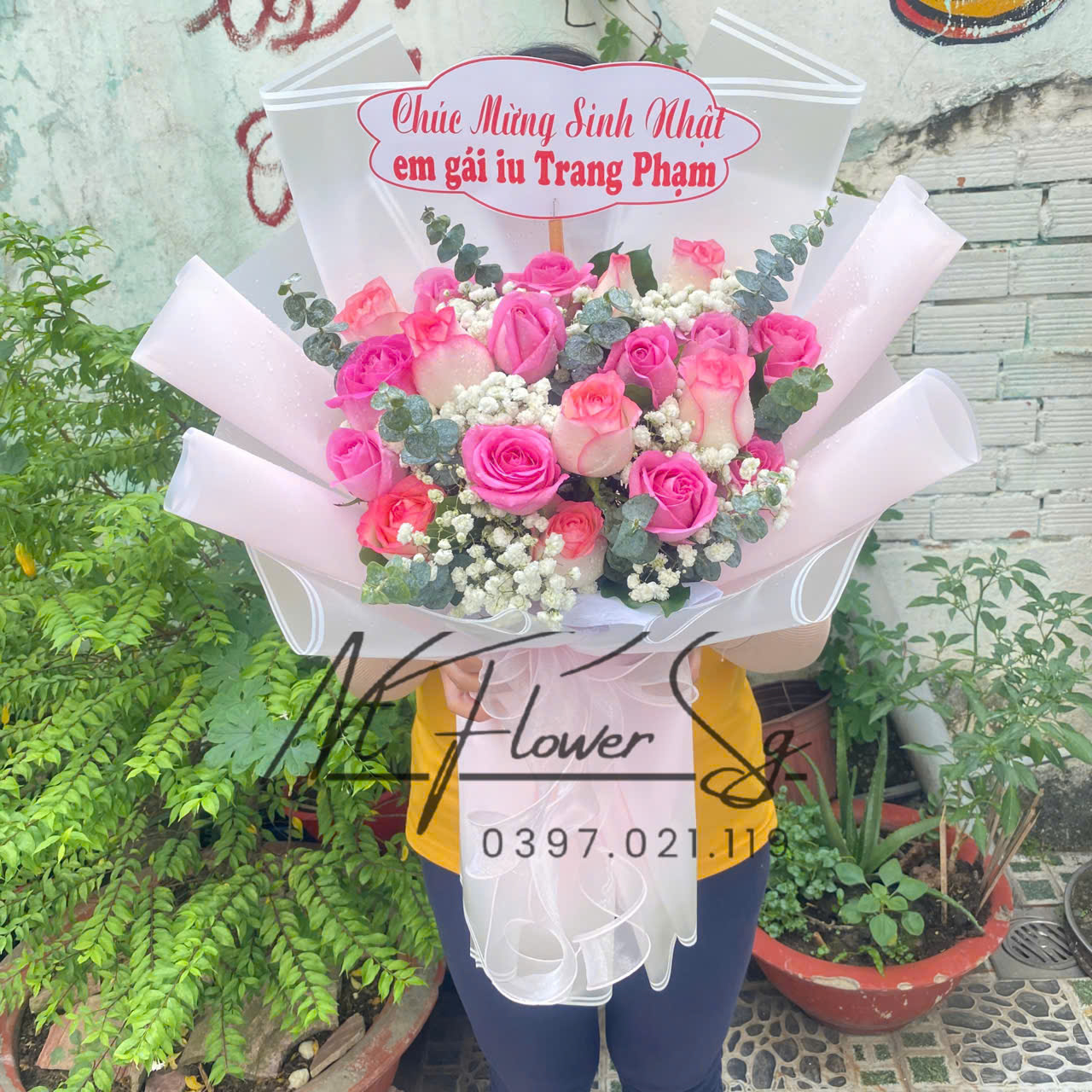 Hoa Bó Kem Sen HB53