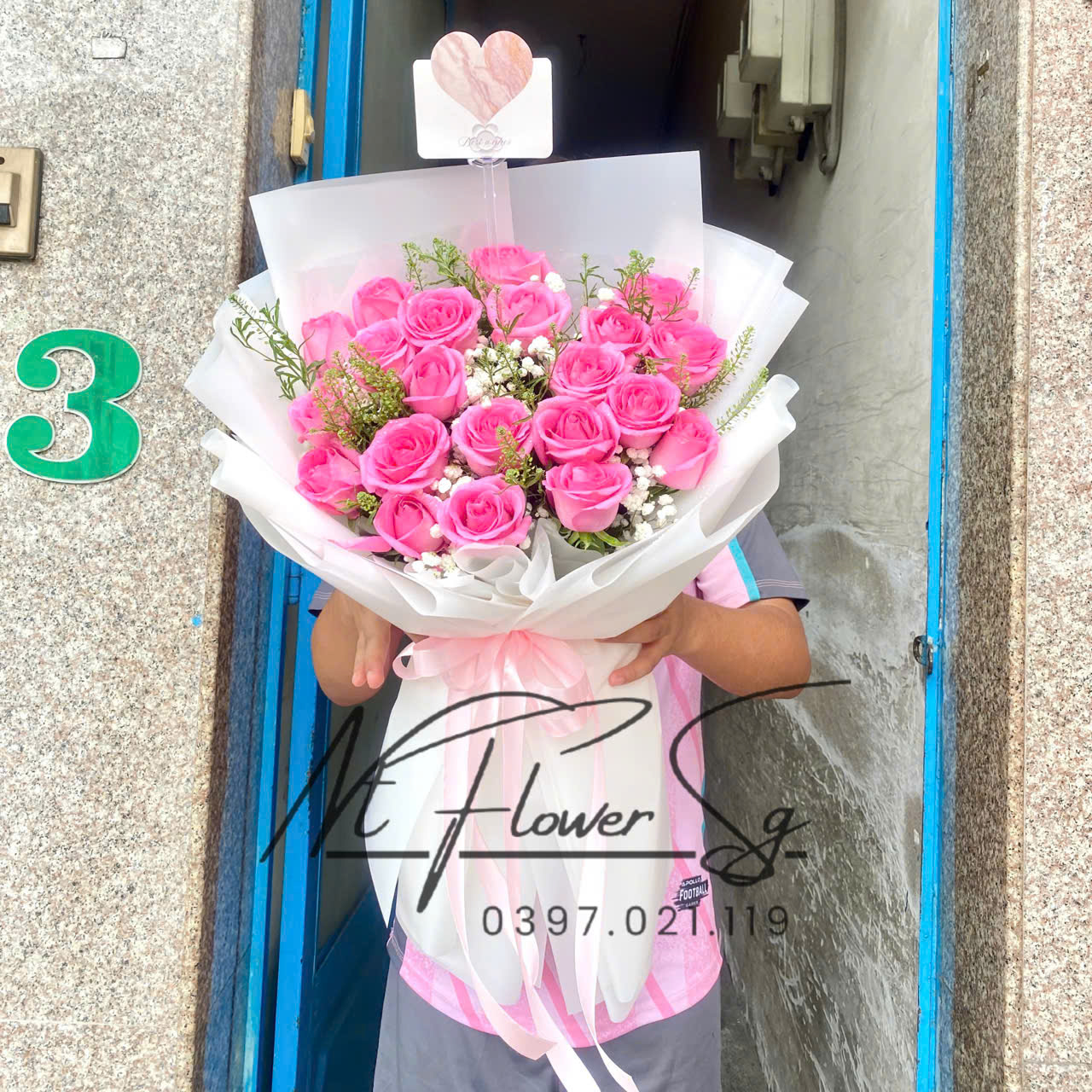 Hoa Bó Sen Đại HB62