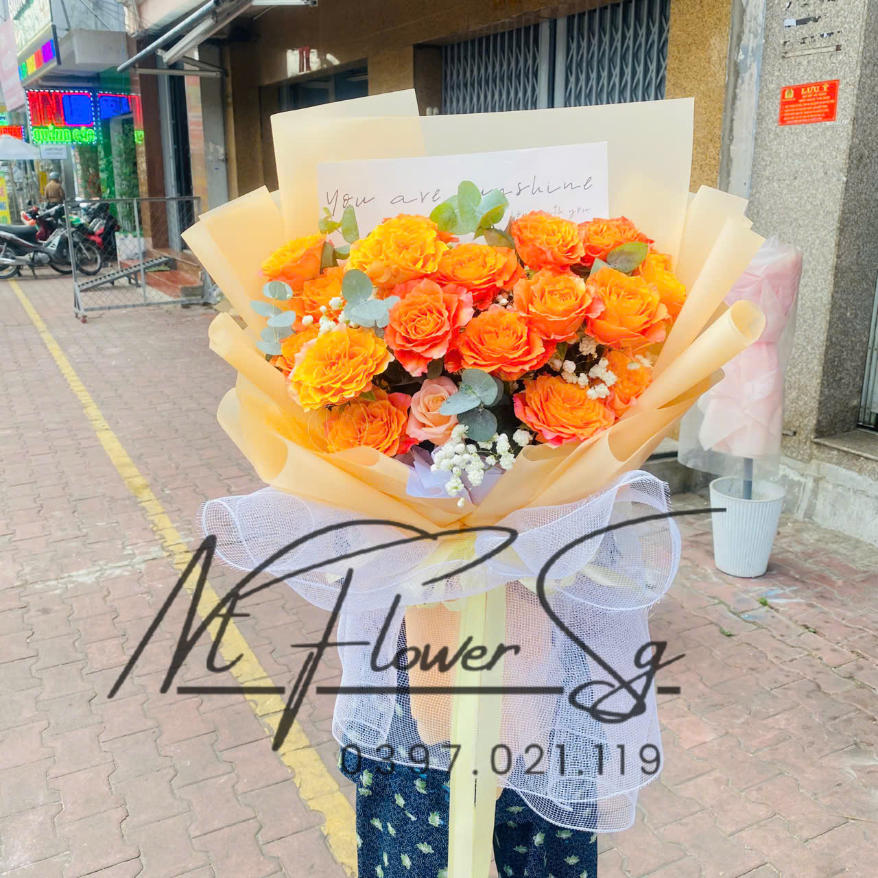 Hoa Bó Cam Spi 2 HB63